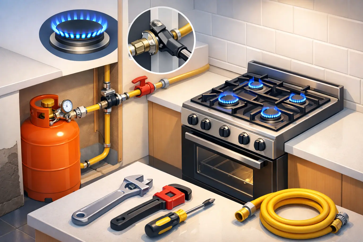 Gas Line Installation for Stove: What to Know