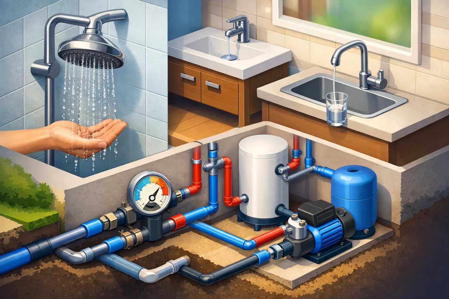 Low Water Pressure in House? Start Here