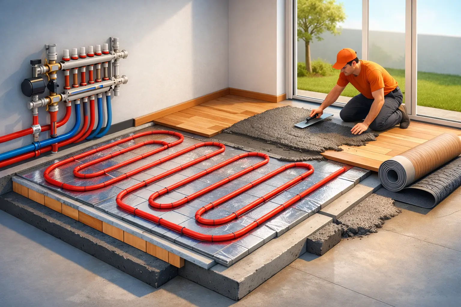 Radiant Floor Heating Installation Basics