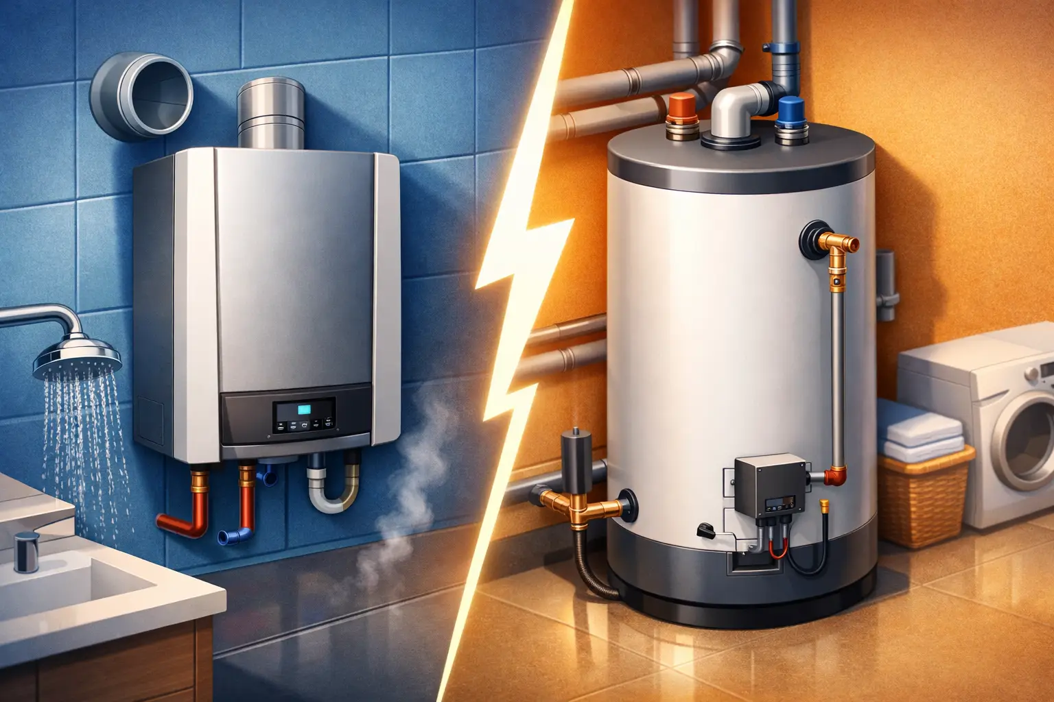 Tankless vs Tank Water Heater: Which Fits?