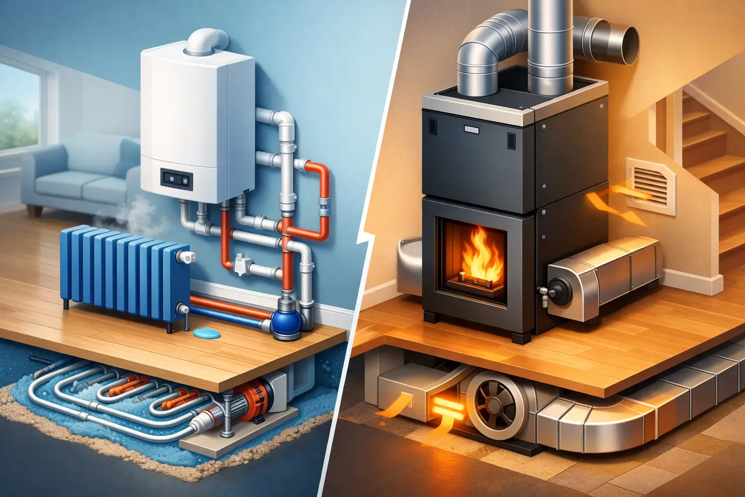 Boiler vs Furnace Home Heating: Which Fits?