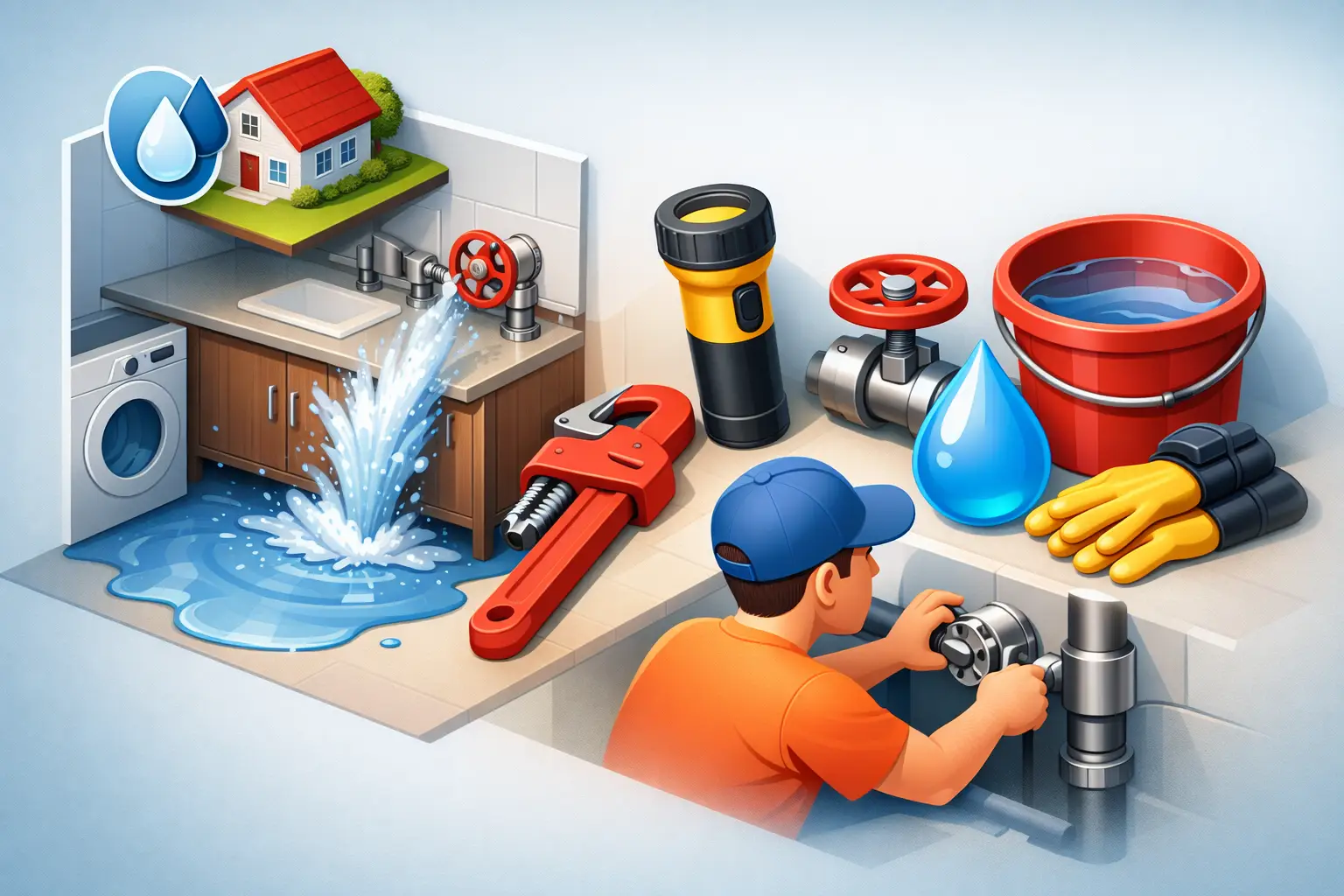 Emergency Pipe Burst Steps for Homeowners