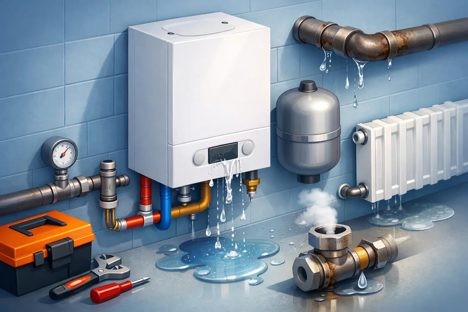 Why Is My Boiler Leaking? Common Causes
