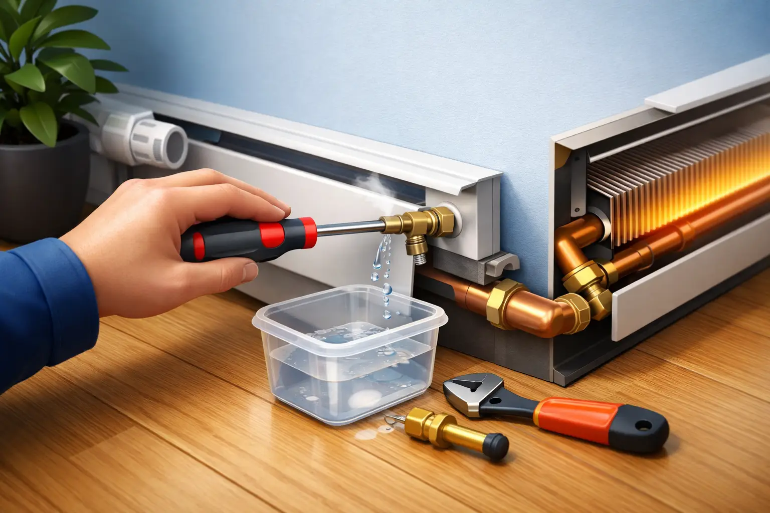 How to Bleed Baseboard Heat the Right Way
