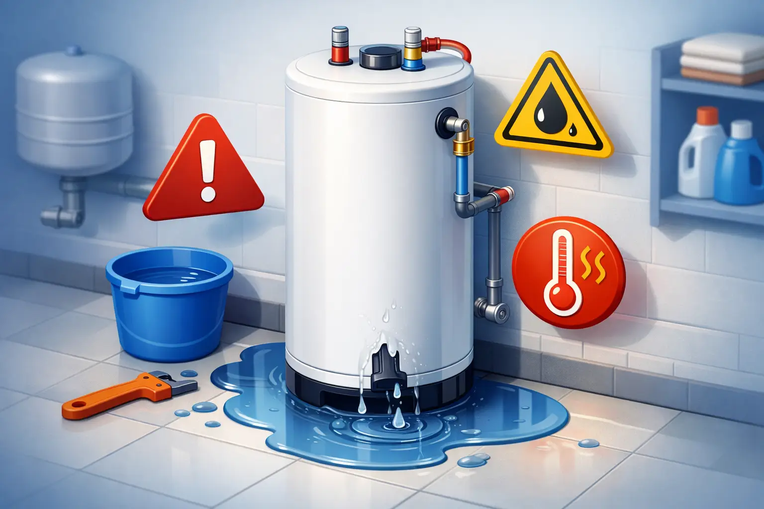 Leaking Water Heater Warning Signs to Watch