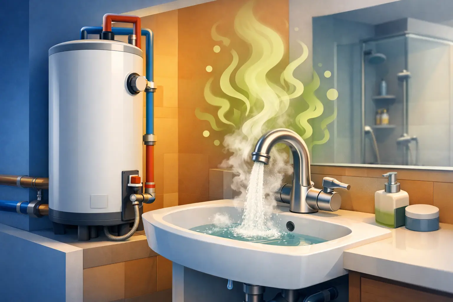 Why Does Hot Water Smell in Your Home?