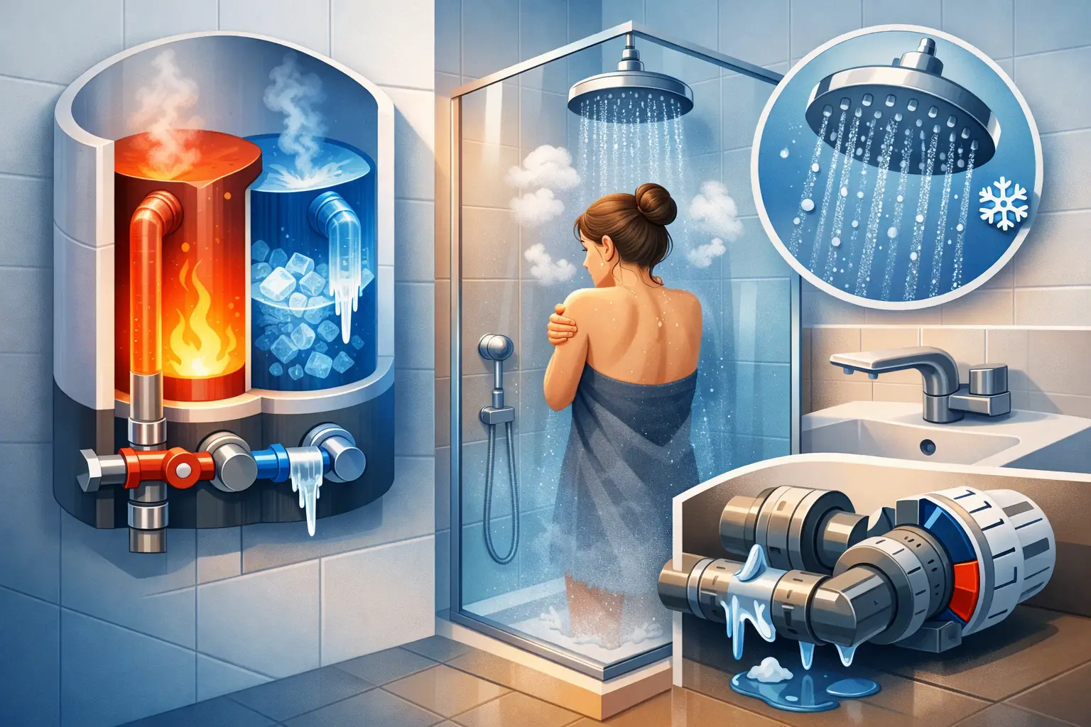 Why Is Shower Water Cold? Common Causes